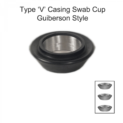 Type V Casing Swab Cup